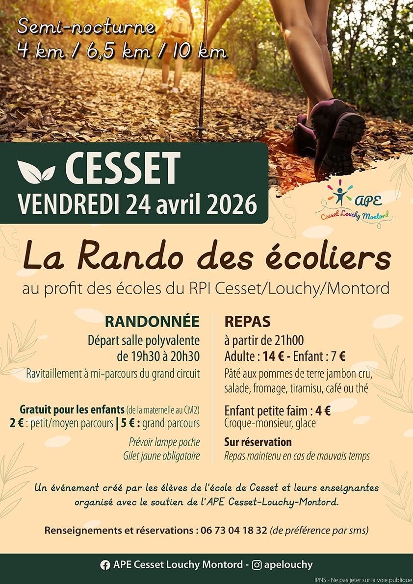 La rando des écoliers